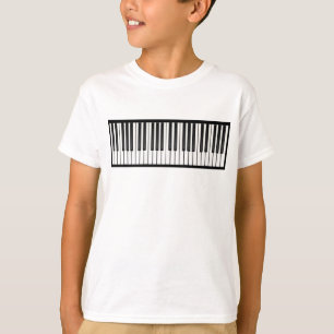 Camiseta Claves de piano