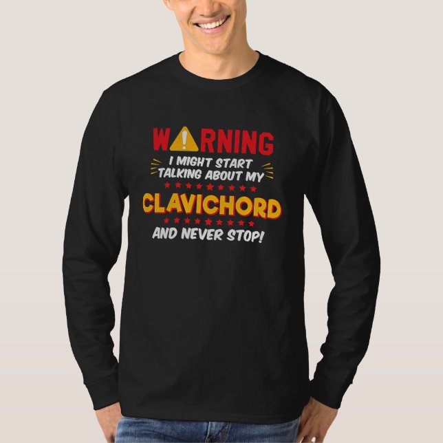 Camiseta Clavichord Player Joke Graphic (Anverso)