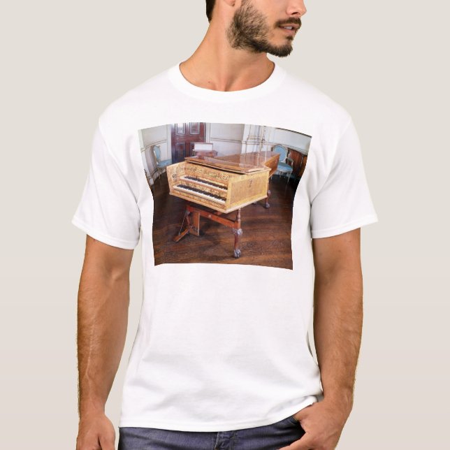 Camiseta Clavicordio, por Jacob Kirckman, inglés, 1766 (Anverso)