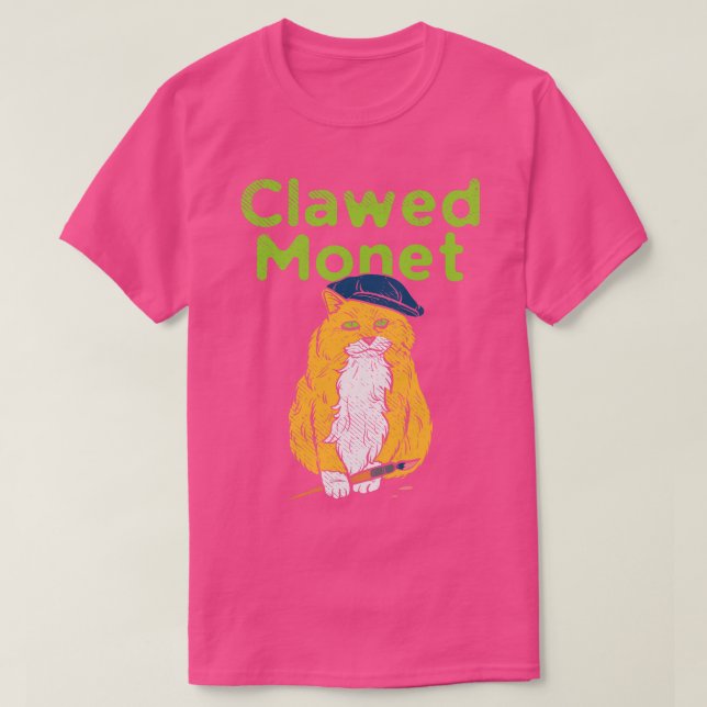 Camiseta Clawed Monet (Diseño del anverso)