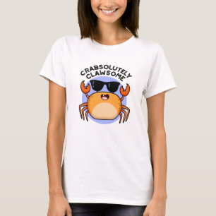 Camiseta Clawsome Funny Crab Pun