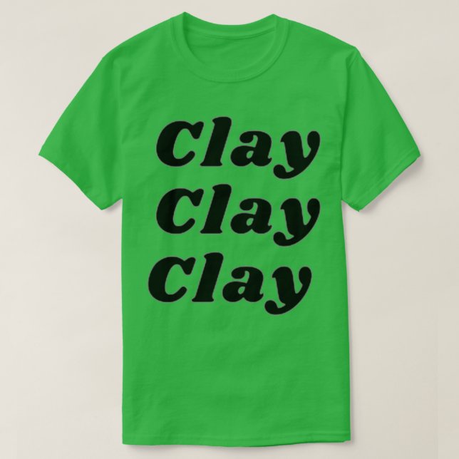 Camiseta Clay Clay (Diseño del anverso)