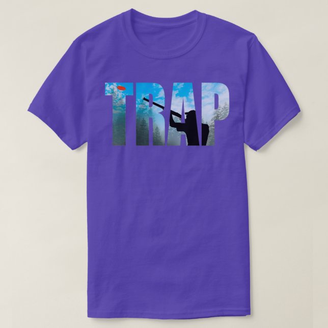 Camiseta Clay Pigeon Trampa Diana de la Práctica Regalos 1 (Diseño del anverso)