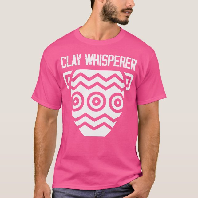 Camiseta Clay Whisperer Graciosa Cerámica (Anverso)