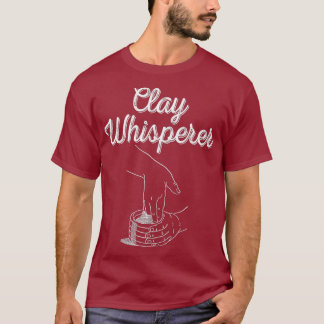 Camiseta Clay Whisperer Graciosa Cerámica Pun