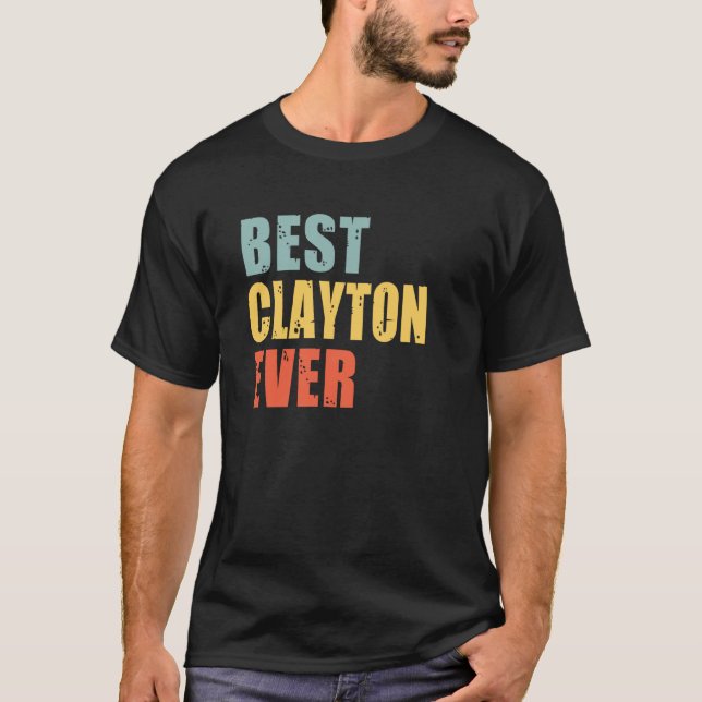 Camiseta Clayton Best Ever Clayton (Anverso)