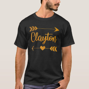 Camiseta CLAYTON NC NORTH CAROLINA Funny City Home USA Muje
