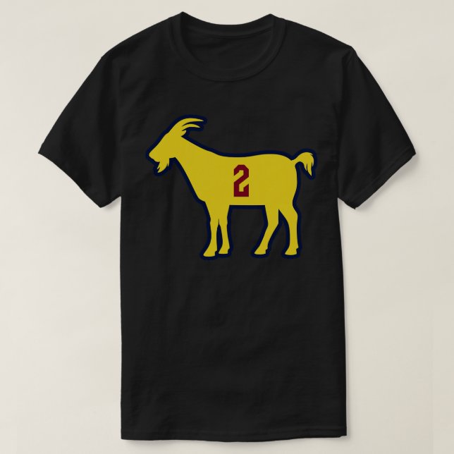 Camiseta CLE GOAT 2 Navy (Diseño del anverso)