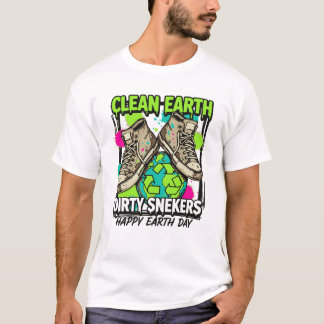 Camiseta Clean Earth Dirty Sneakers T-Shirt