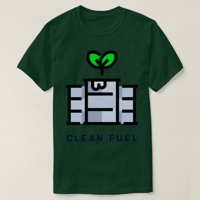 Camiseta Clean Fuel (Diseño del anverso)