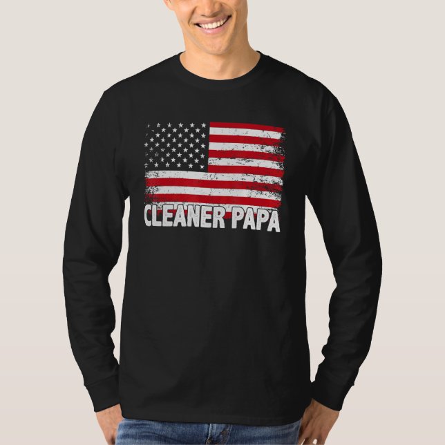 Camiseta Cleaner Papa (Anverso)