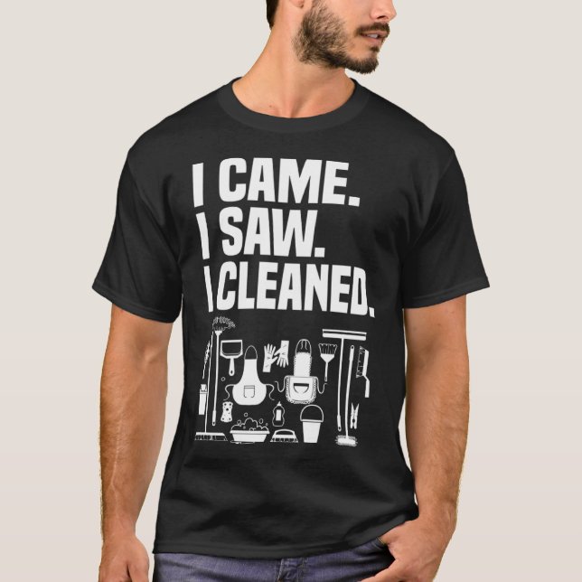 Camiseta Cleaning  House Cleaner And Housekeeper (Anverso)