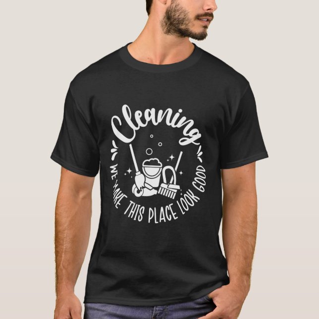 Camiseta Cleaning Lady Appreciation Cleaner Cleaning Ladies (Anverso)