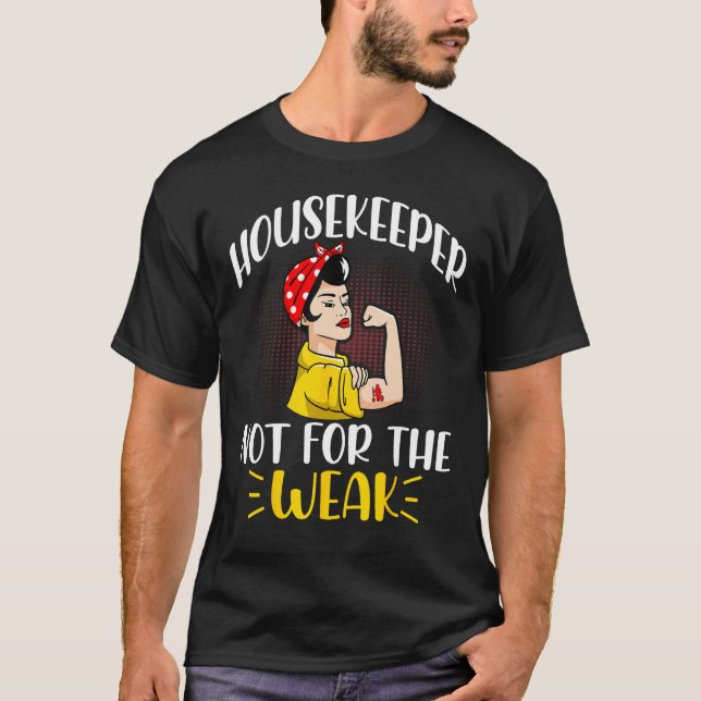 Camiseta Cleaning Lady Housekeeping Housekeeper (Anverso)