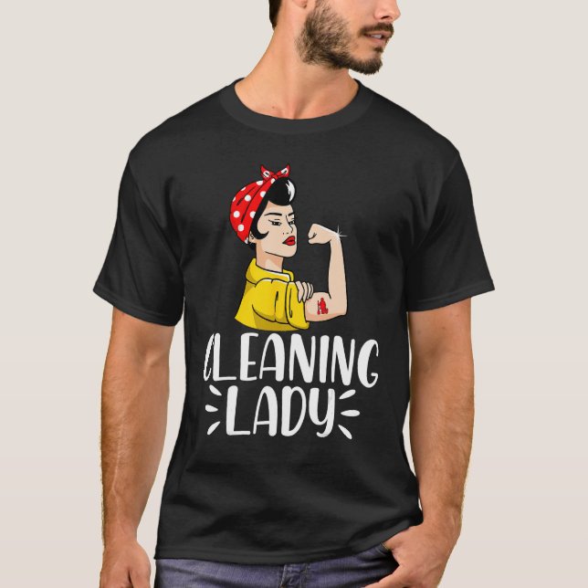 Camiseta Cleaning Lady Housekeeping Housekeeper 2 (Anverso)