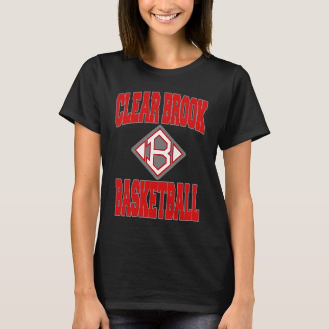 Camiseta Clear Brook Wolverines Basketball (Anverso)