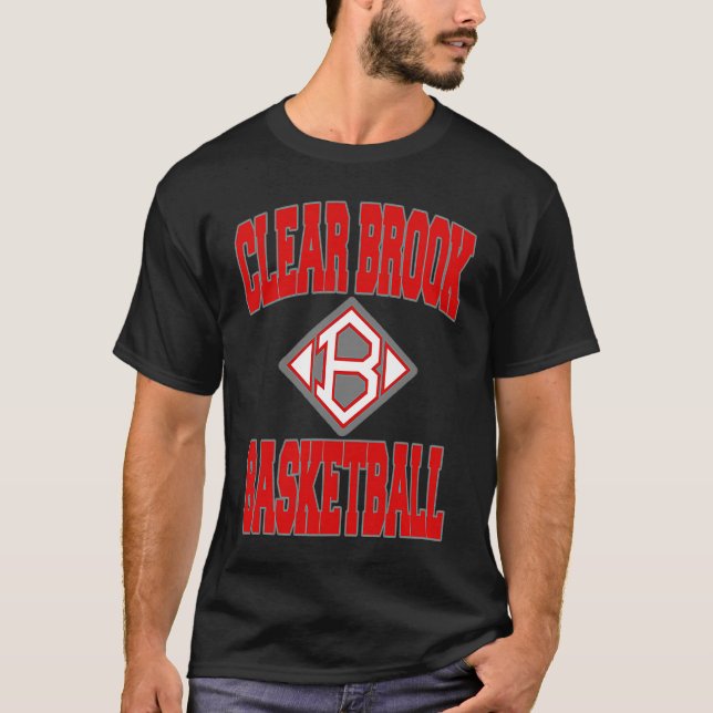 Camiseta Clear Brook Wolverines Basketball (Anverso)