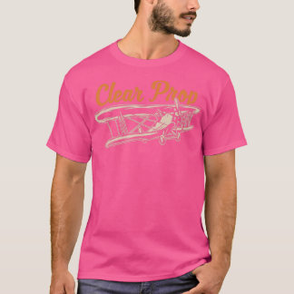 Camiseta Clear Prop Pilot Design