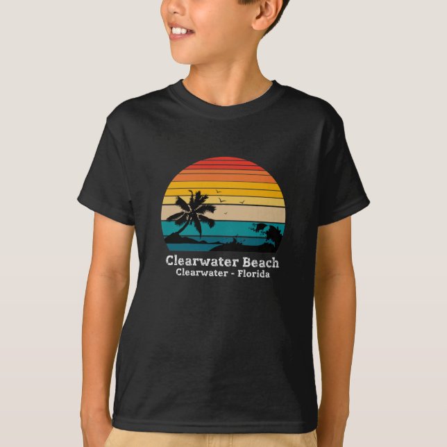 Camiseta Clearwater Beach Clearwater - Florida (Anverso)