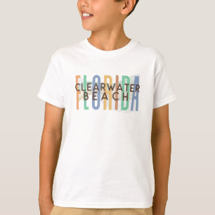 Camiseta Clearwater Beach Florida (Olas de arena)