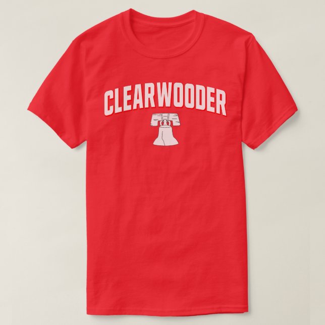 Camiseta Clearwoder Philly Funny Baseball Clearwater FL S (Diseño del anverso)