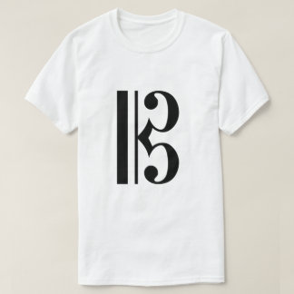 Camiseta Clef de alto/C-Clef