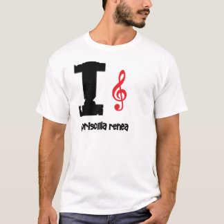 Camiseta clef del amor del priscilla