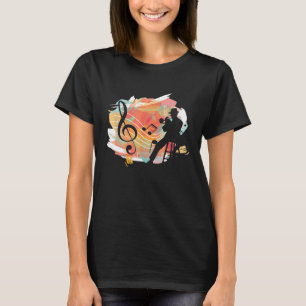 Camiseta Clef Musician Musical Instruments Trumpet Player