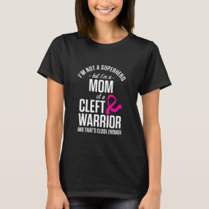 Camiseta Cleft Palate Lip Mom Hero Cleft Fuerte Conciencia
