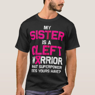 Camiseta Cleft Palate Lip Practicando Strong Awareness Zip