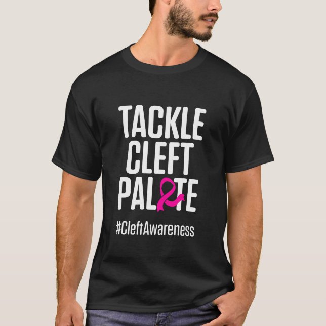 Camiseta Cleft Palate Lip Support Cleft Strand Awareness (Anverso)