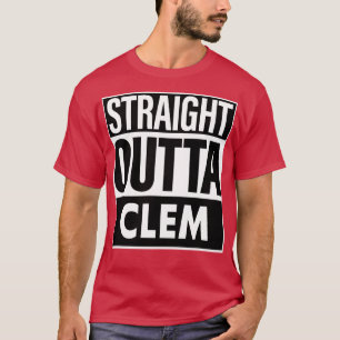 Camiseta Clem Name Straight Outta Clem
