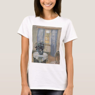 Camiseta Clemátide azul en el estudio del artista, Anna Anc