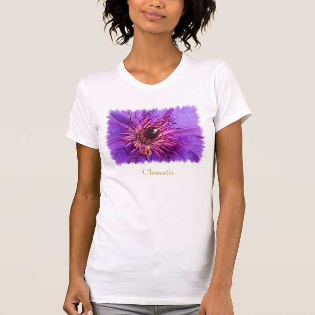 CAMISETA CLEMATIS (Anverso)