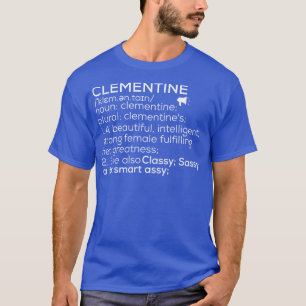 Camiseta Clementine Definition Clementine F