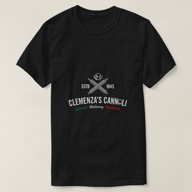 Camiseta CLEMENZAs CANNOLI Classic  (Diseño del anverso)