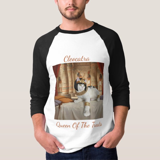 Camiseta Cleocatra-Reina De Los Dulces (Anverso)