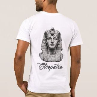 Camiseta Cleopatra Statue T-Shirt | Ancient Egyptian Queen 