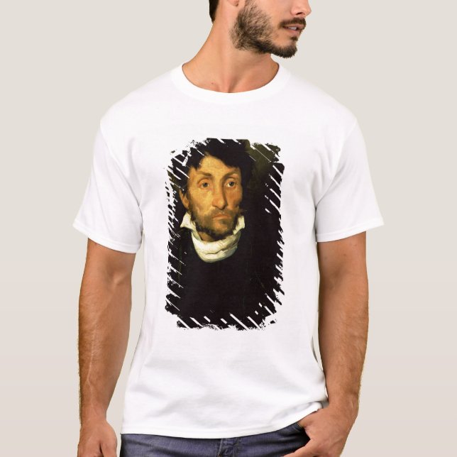Camiseta Cleptomanía: Retrato de un cleptómano (Anverso)