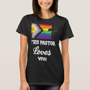 Camiseta Clérigo del Orgullo Cristiano Incluido Este Pastor