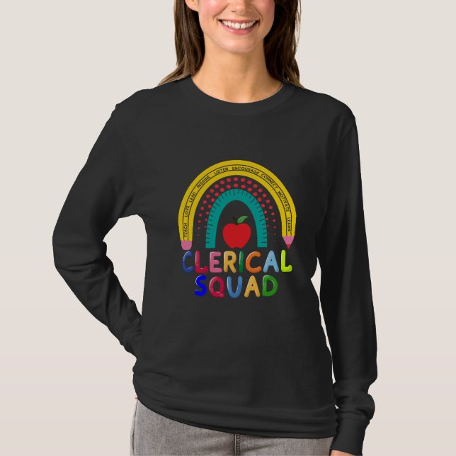 Camiseta Clerk Squad | Oficina de Atención al Públ (Anverso)