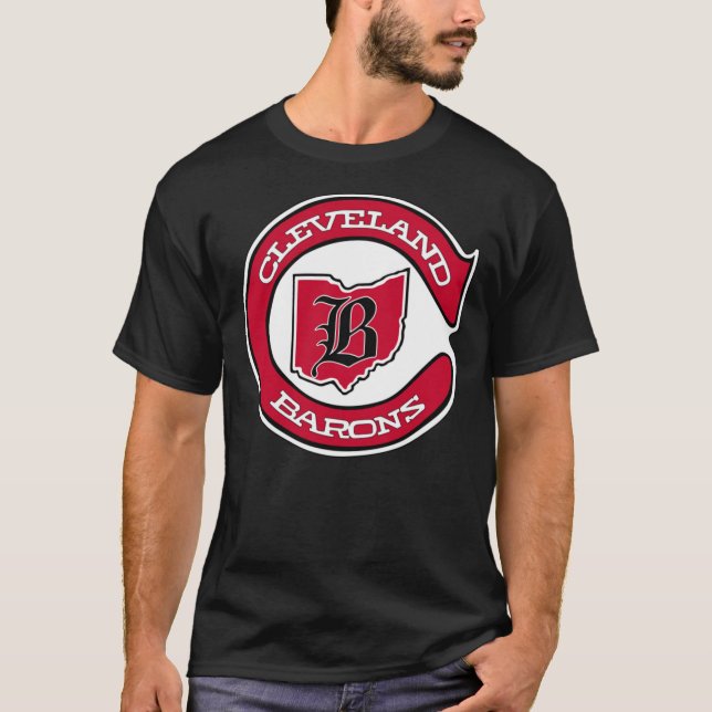 Camiseta Cleveland Barons Logo Classic T-Shirt (Anverso)