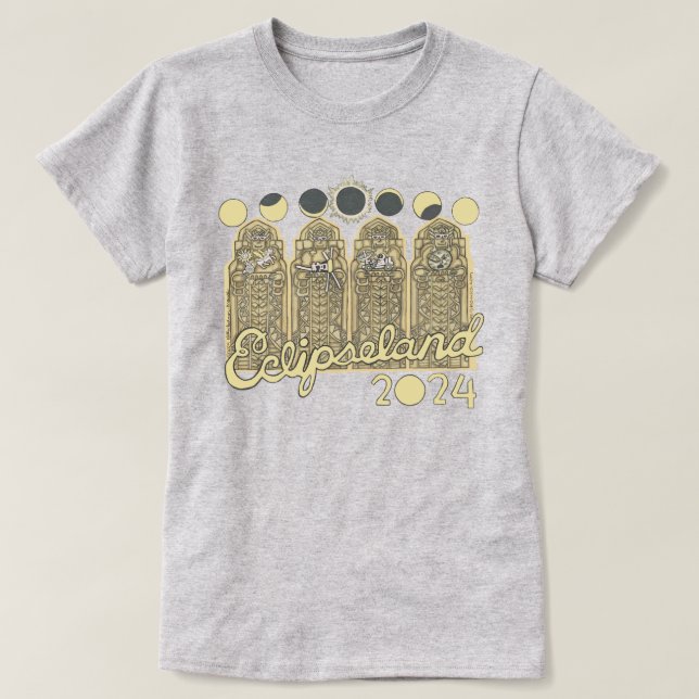 Camiseta Cleveland Eclipseland Women's TShirt (acero ligero (Diseño del anverso)