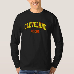 Camiseta Cleveland Estado De Ohio Esporty Estética Clevelan