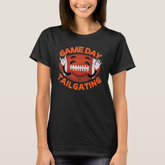 Camiseta Cleveland Football Souvenir Tailging Fan Muni Lo (Anverso)