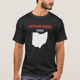 Camiseta CLEVELAND HEIGHTS Ohio Estados Unidos EE.UU. viaje