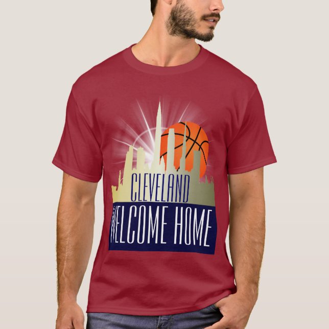 Camiseta Cleveland, Ohio - Bienvenido a casa - srf (Anverso)