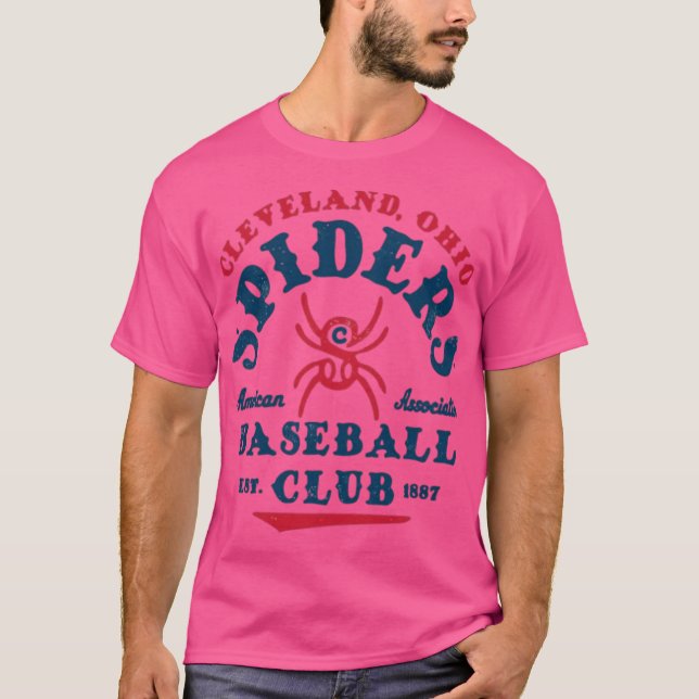 Camiseta Cleveland Spiders - Ohio (Anverso)