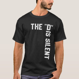 Camiseta Clever Sarcastic Humor de Gramática que Dice la D 