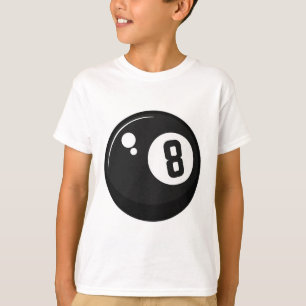Camiseta Clic Magic 8 Eight Ll Billiards Pool Player Adulto